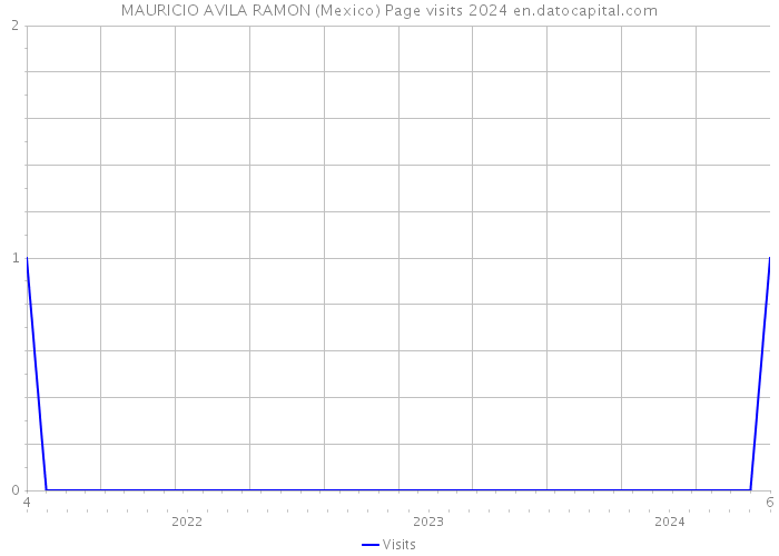 MAURICIO AVILA RAMON (Mexico) Page visits 2024 