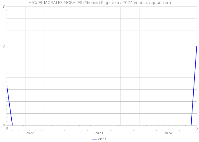 MIGUEL MORALES MORALES (Mexico) Page visits 2024 