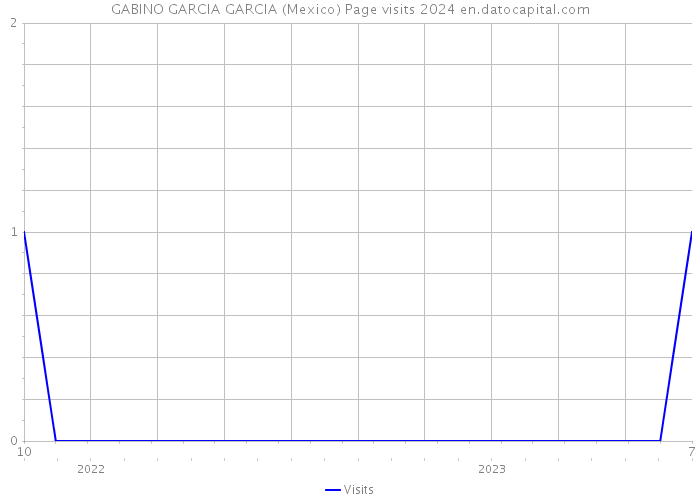 GABINO GARCIA GARCIA (Mexico) Page visits 2024 