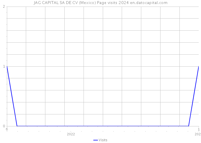 JAG CAPITAL SA DE CV (Mexico) Page visits 2024 