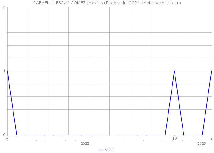 RAFAEL ILLESCAS GOMEZ (Mexico) Page visits 2024 