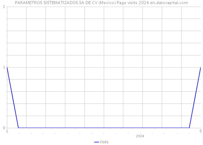 PARAMETROS SISTEMATIZADOS SA DE CV (Mexico) Page visits 2024 