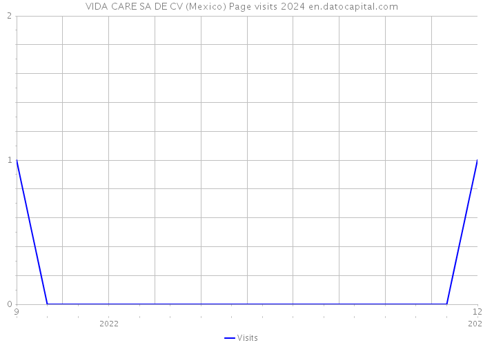 VIDA CARE SA DE CV (Mexico) Page visits 2024 