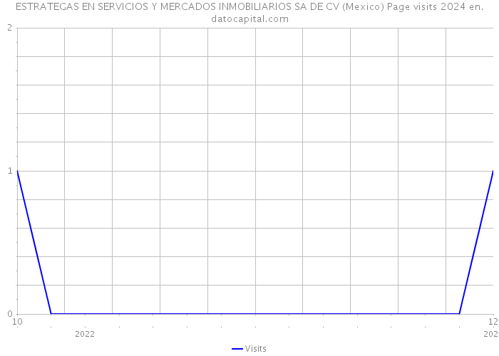 ESTRATEGAS EN SERVICIOS Y MERCADOS INMOBILIARIOS SA DE CV (Mexico) Page visits 2024 