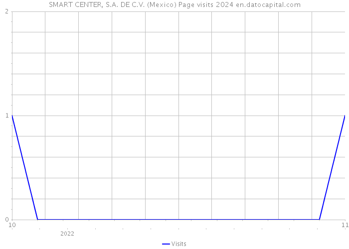 SMART CENTER, S.A. DE C.V. (Mexico) Page visits 2024 