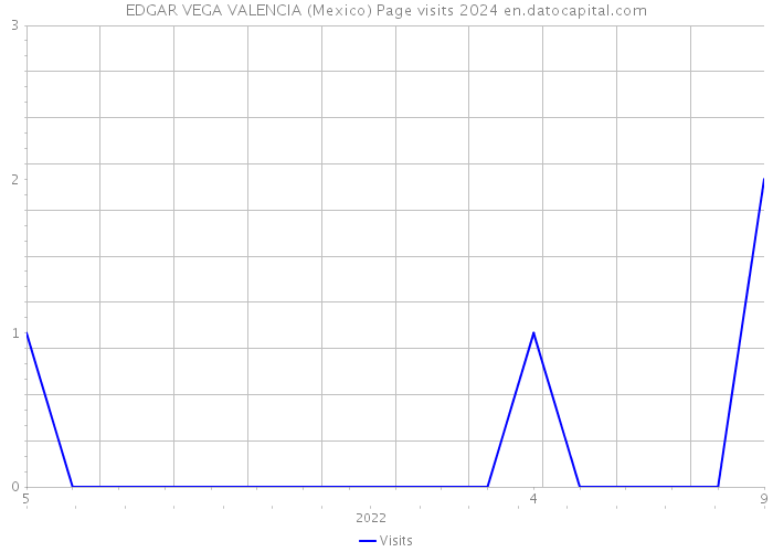 EDGAR VEGA VALENCIA (Mexico) Page visits 2024 