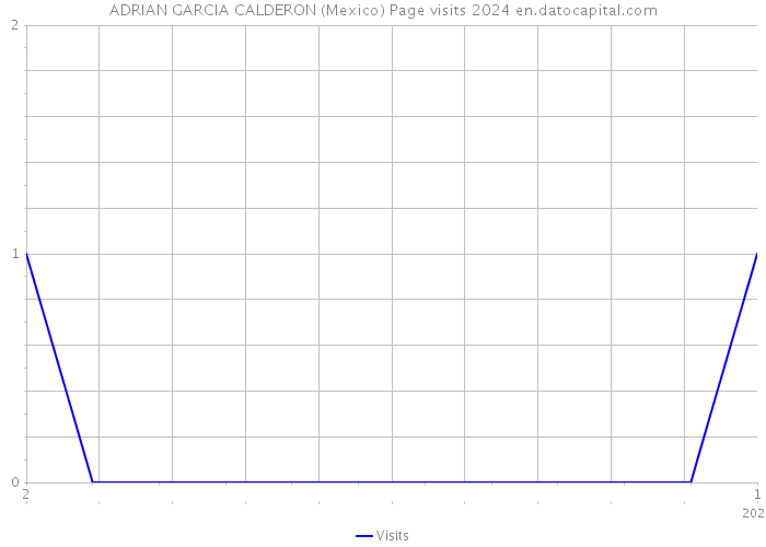 ADRIAN GARCIA CALDERON (Mexico) Page visits 2024 