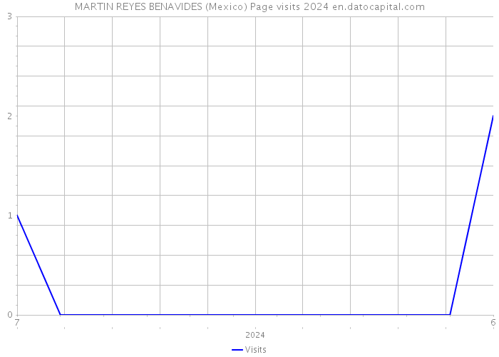 MARTIN REYES BENAVIDES (Mexico) Page visits 2024 