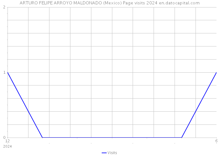 ARTURO FELIPE ARROYO MALDONADO (Mexico) Page visits 2024 