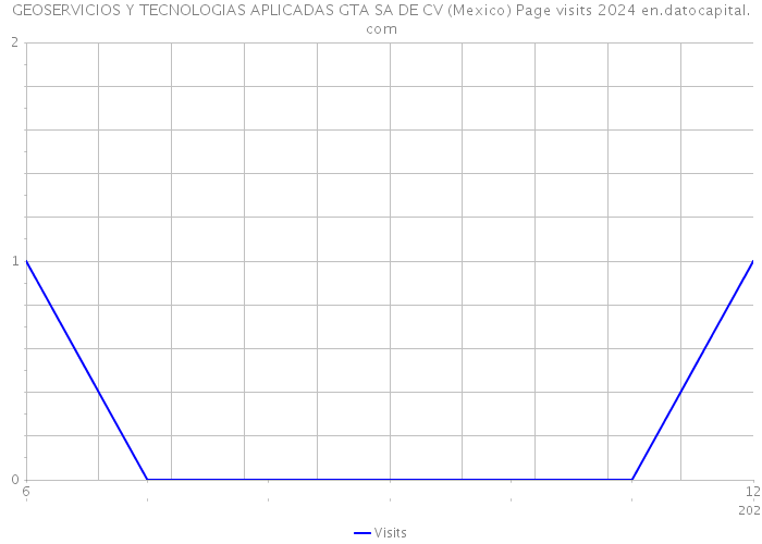 GEOSERVICIOS Y TECNOLOGIAS APLICADAS GTA SA DE CV (Mexico) Page visits 2024 