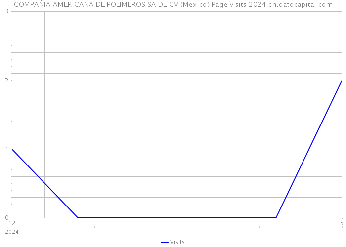 COMPAÑIA AMERICANA DE POLIMEROS SA DE CV (Mexico) Page visits 2024 