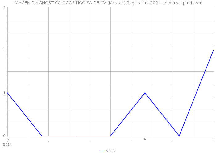 IMAGEN DIAGNOSTICA OCOSINGO SA DE CV (Mexico) Page visits 2024 