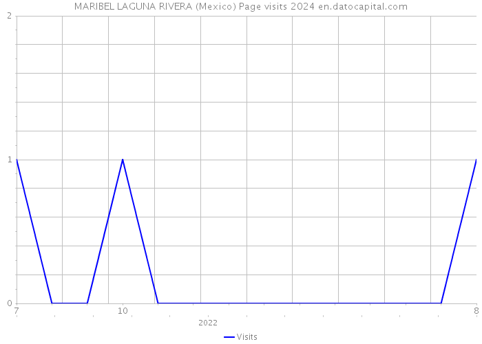 MARIBEL LAGUNA RIVERA (Mexico) Page visits 2024 
