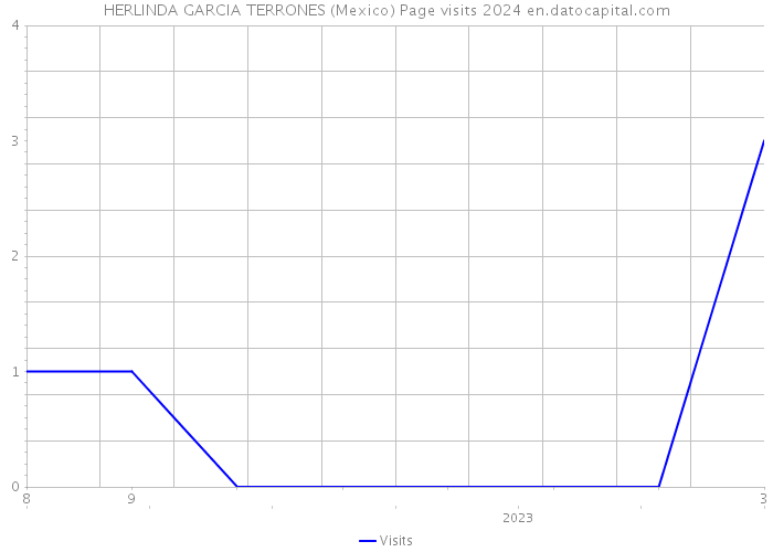 HERLINDA GARCIA TERRONES (Mexico) Page visits 2024 