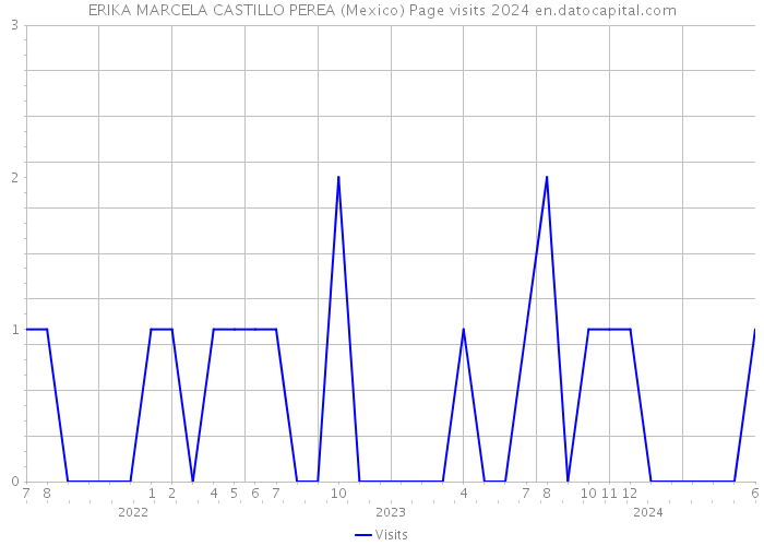 ERIKA MARCELA CASTILLO PEREA (Mexico) Page visits 2024 