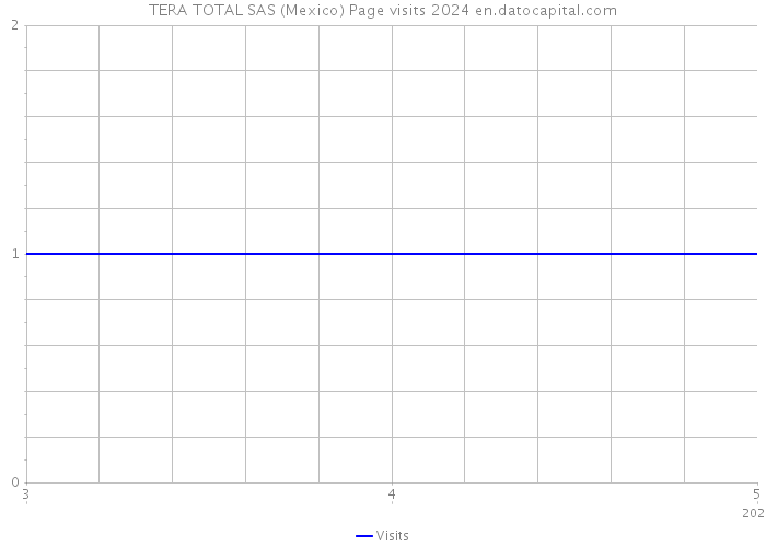 TERA TOTAL SAS (Mexico) Page visits 2024 