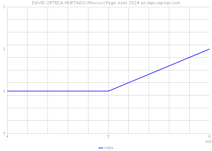 DAVID ORTEGA HURTADO (Mexico) Page visits 2024 