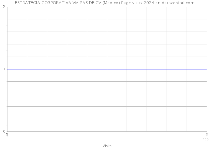 ESTRATEGIA CORPORATIVA VM SAS DE CV (Mexico) Page visits 2024 