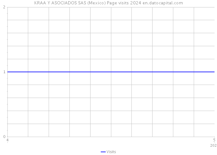 KRAA Y ASOCIADOS SAS (Mexico) Page visits 2024 
