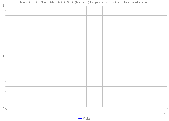 MARIA EUGENIA GARCIA GARCIA (Mexico) Page visits 2024 