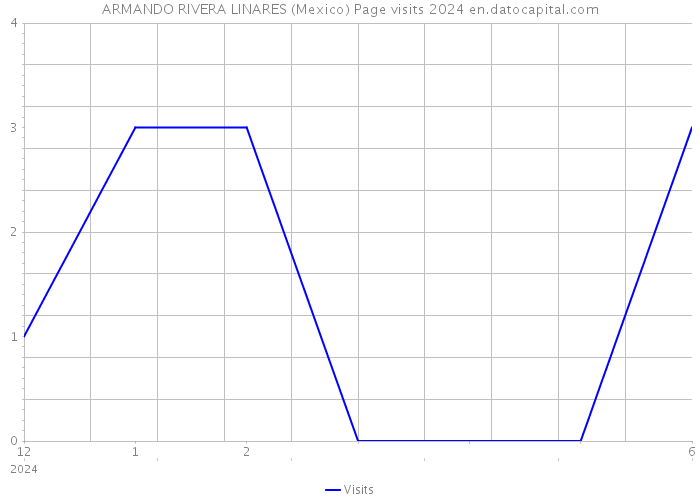 ARMANDO RIVERA LINARES (Mexico) Page visits 2024 
