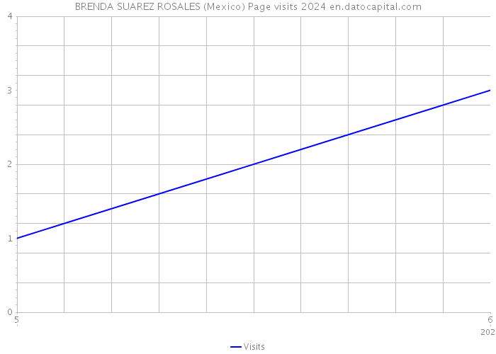 BRENDA SUAREZ ROSALES (Mexico) Page visits 2024 