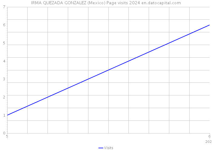 IRMA QUEZADA GONZALEZ (Mexico) Page visits 2024 