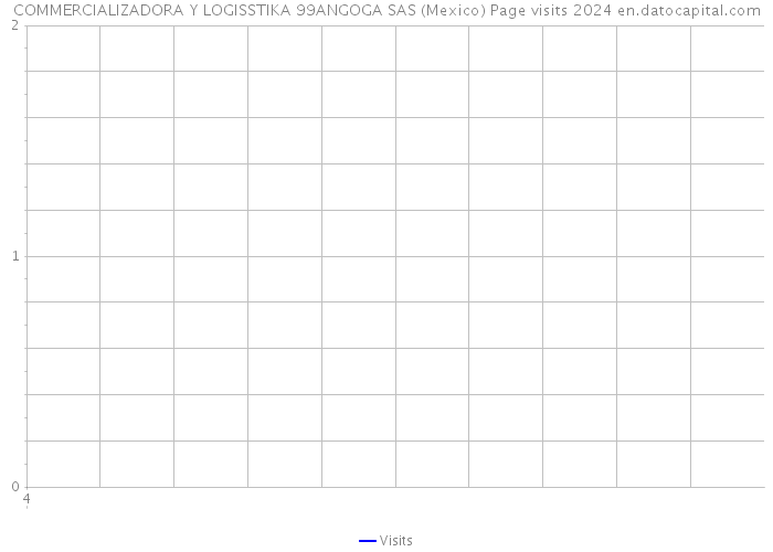 COMMERCIALIZADORA Y LOGISSTIKA 99ANGOGA SAS (Mexico) Page visits 2024 