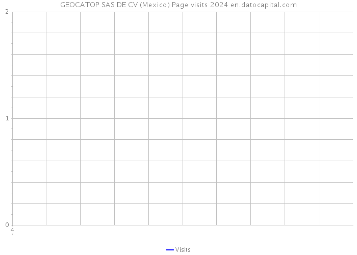 GEOCATOP SAS DE CV (Mexico) Page visits 2024 