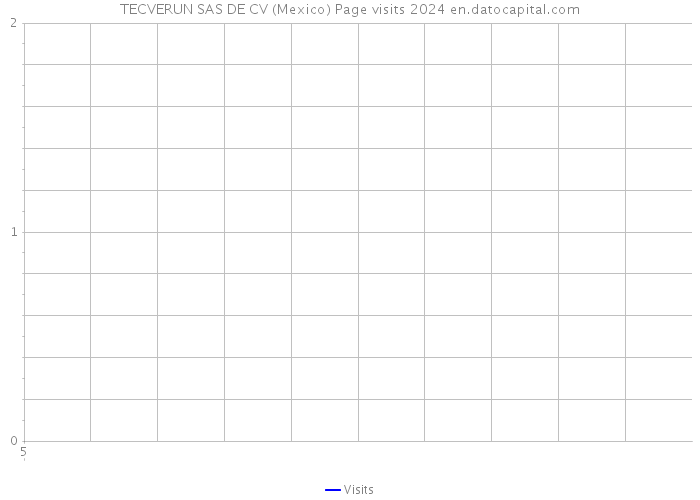 TECVERUN SAS DE CV (Mexico) Page visits 2024 