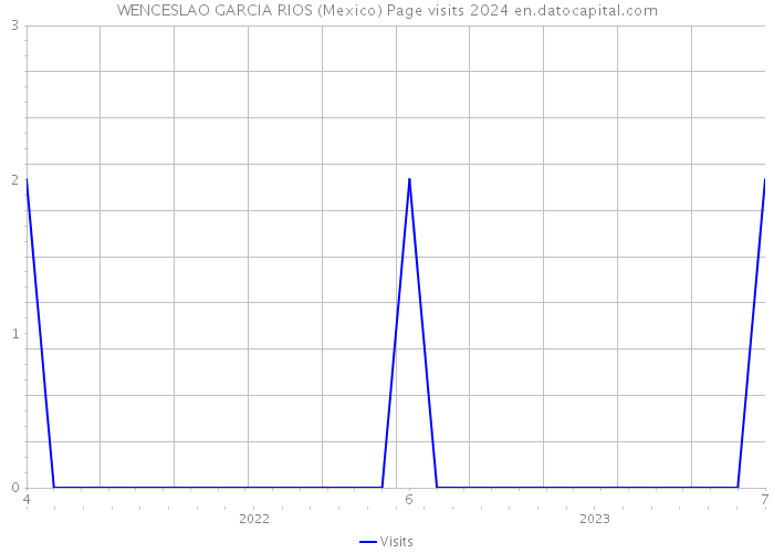 WENCESLAO GARCIA RIOS (Mexico) Page visits 2024 