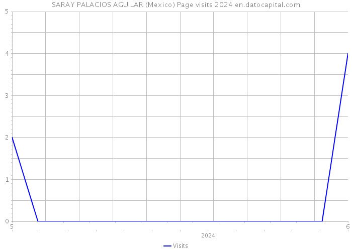 SARAY PALACIOS AGUILAR (Mexico) Page visits 2024 