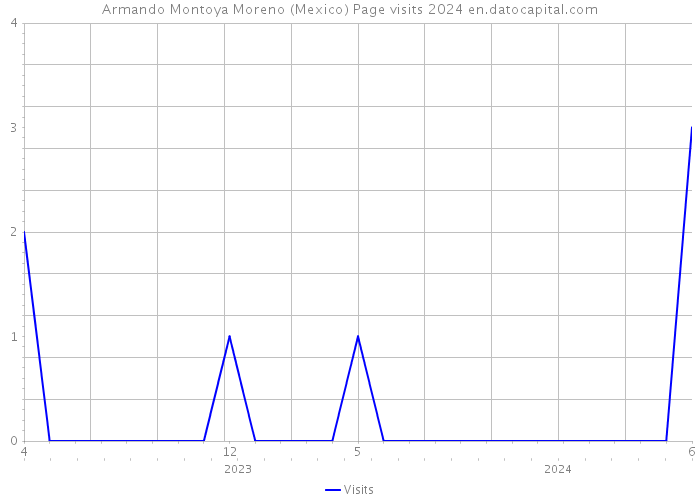 Armando Montoya Moreno (Mexico) Page visits 2024 