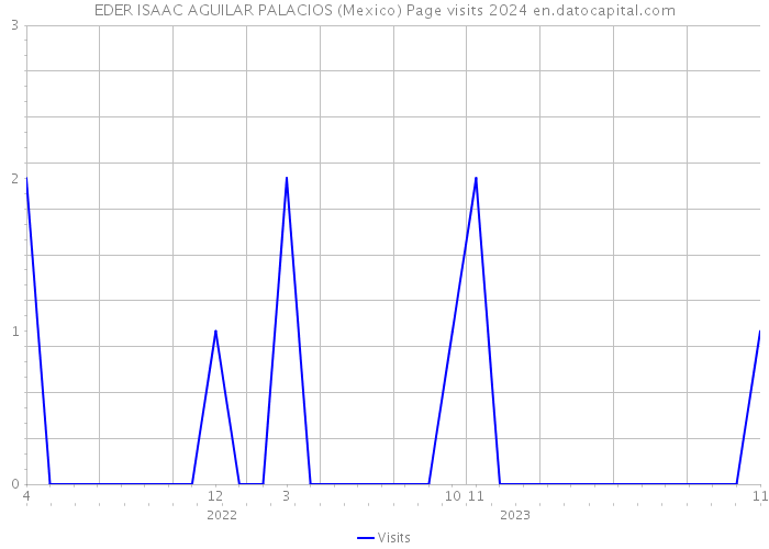 EDER ISAAC AGUILAR PALACIOS (Mexico) Page visits 2024 