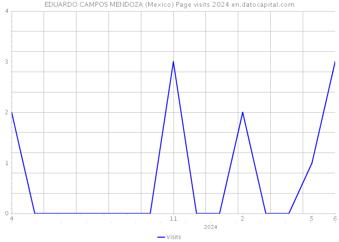EDUARDO CAMPOS MENDOZA (Mexico) Page visits 2024 