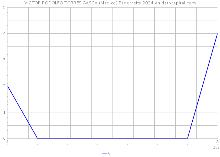 VICTOR RODOLFO TORRES GASCA (Mexico) Page visits 2024 