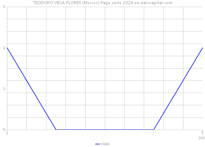TEODORO VEGA FLORES (Mexico) Page visits 2024 