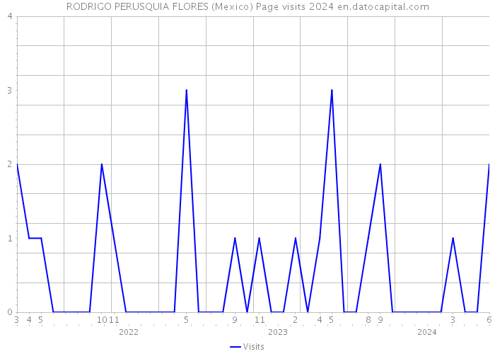 RODRIGO PERUSQUIA FLORES (Mexico) Page visits 2024 