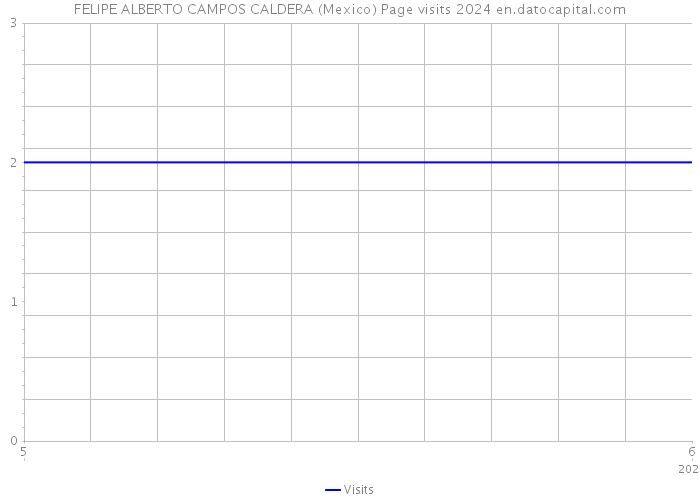 FELIPE ALBERTO CAMPOS CALDERA (Mexico) Page visits 2024 