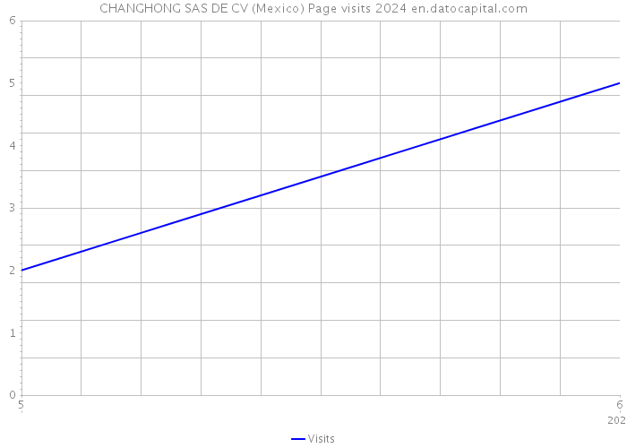 CHANGHONG SAS DE CV (Mexico) Page visits 2024 
