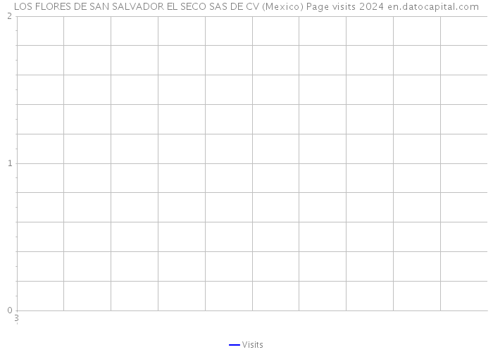 LOS FLORES DE SAN SALVADOR EL SECO SAS DE CV (Mexico) Page visits 2024 