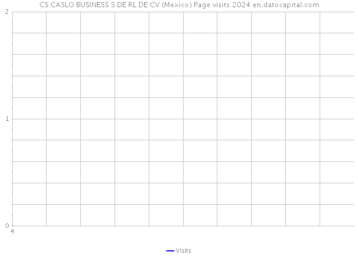 CS CASLO BUSINESS S DE RL DE CV (Mexico) Page visits 2024 