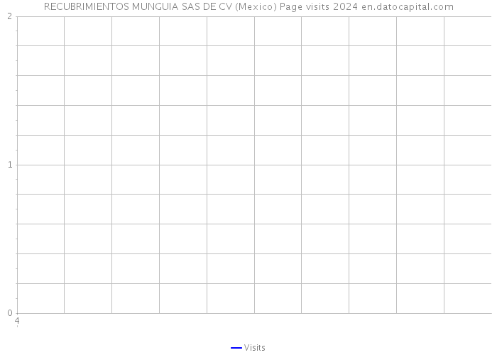 RECUBRIMIENTOS MUNGUIA SAS DE CV (Mexico) Page visits 2024 