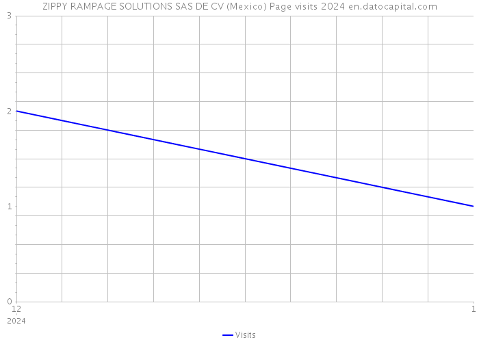 ZIPPY RAMPAGE SOLUTIONS SAS DE CV (Mexico) Page visits 2024 