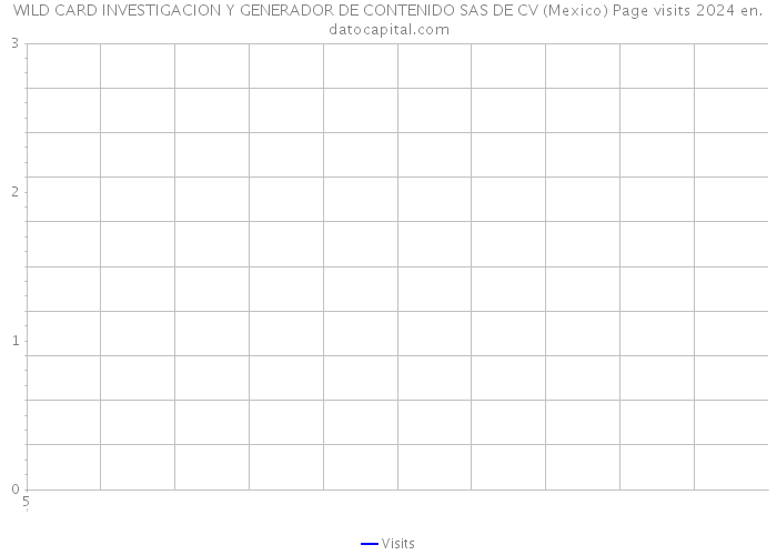 WILD CARD INVESTIGACION Y GENERADOR DE CONTENIDO SAS DE CV (Mexico) Page visits 2024 