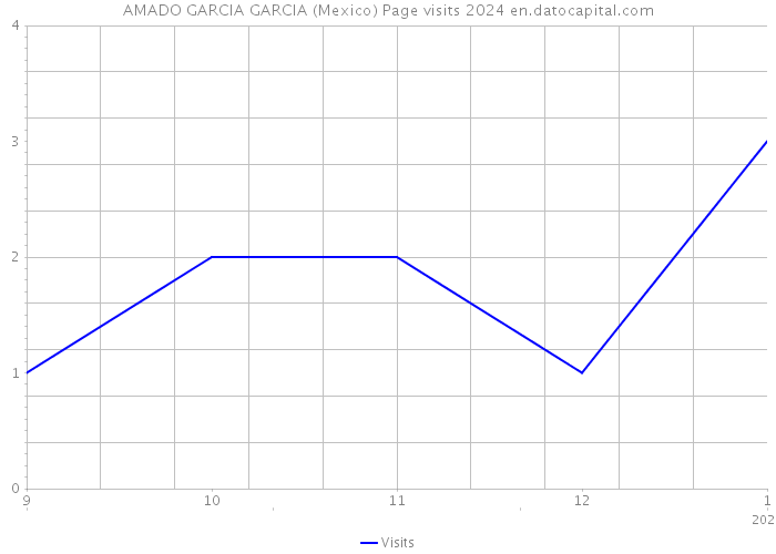 AMADO GARCIA GARCIA (Mexico) Page visits 2024 