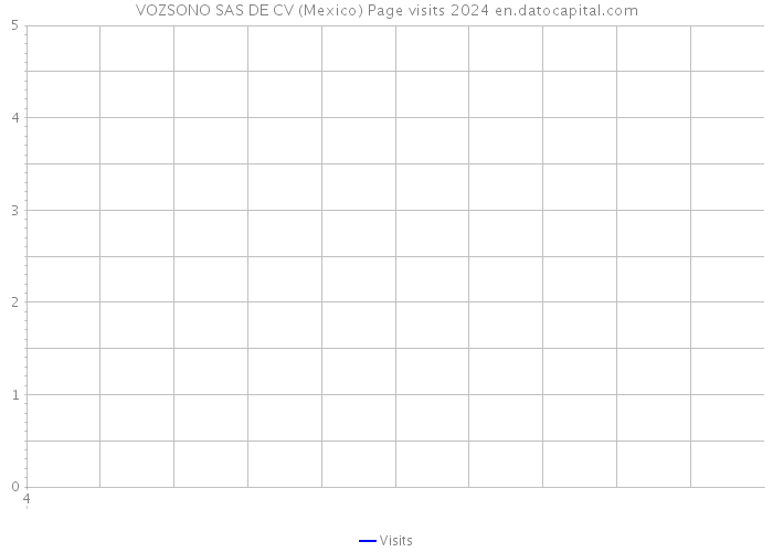 VOZSONO SAS DE CV (Mexico) Page visits 2024 