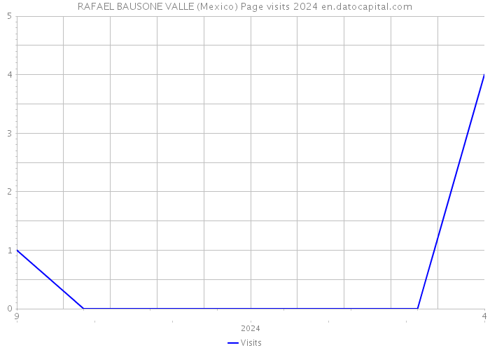 RAFAEL BAUSONE VALLE (Mexico) Page visits 2024 